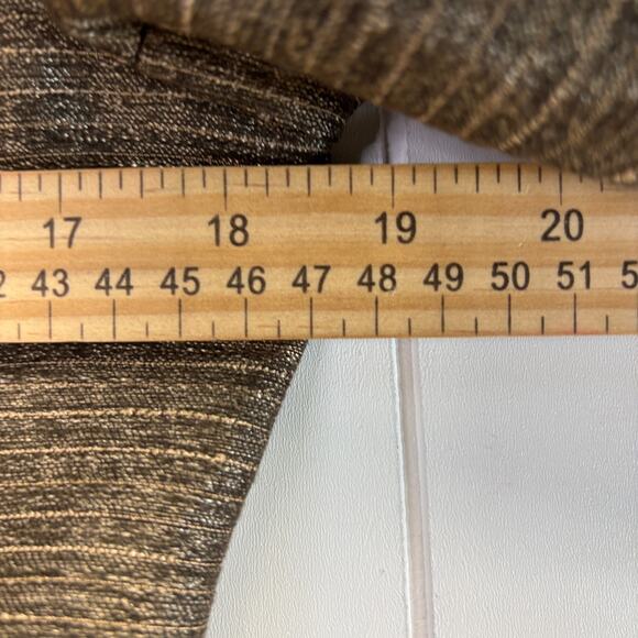 Kasper Petite Womens Corpcore Career Pin Striped 2 Pc Skirt Suit Size 6P Wedding - Picture 7 of 14